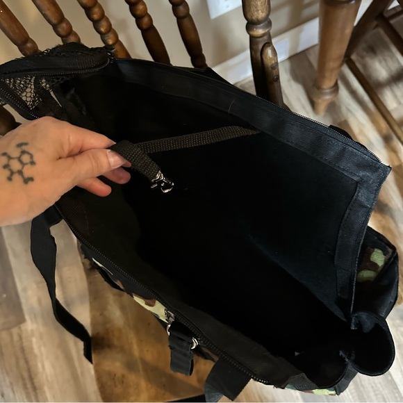 Animal print pet carrier - Picture 6 of 9